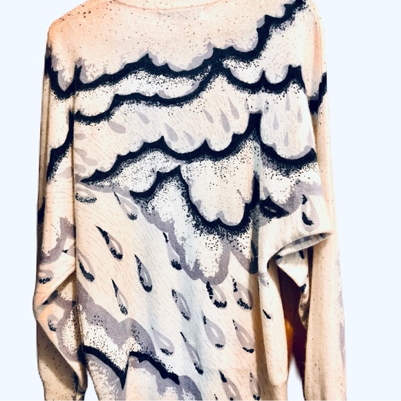 Sequined and Beaded Sweater, Vintage Princess Cruise Lines Boutique, Sz. Large. - Picture 2 of 2